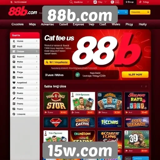 Novidades no design do site 88b.com atraem jogadores